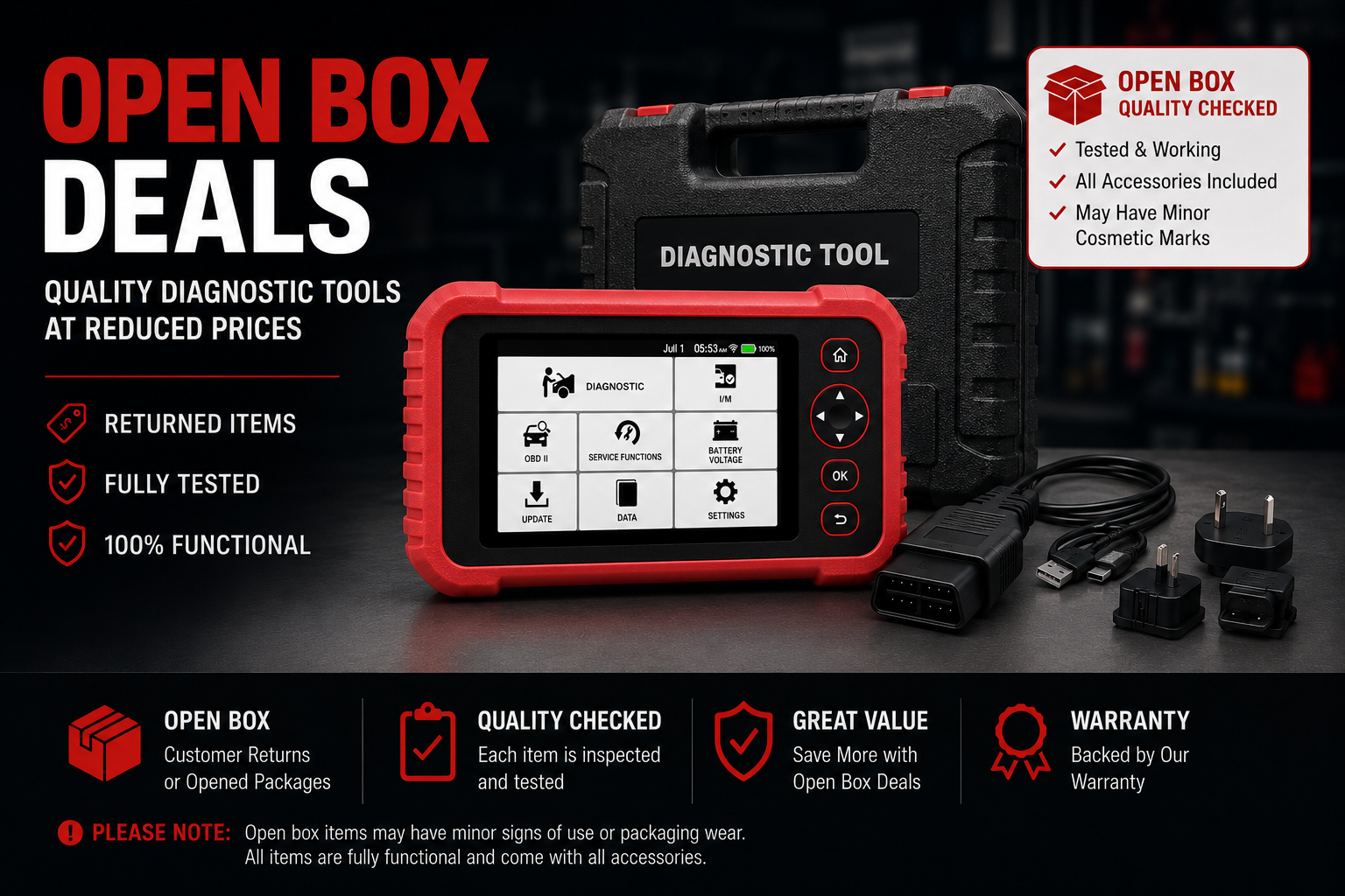 Open Box Deals