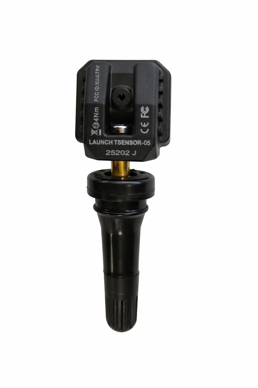 Launch TPMS Sensor with Rubber Valve – Black