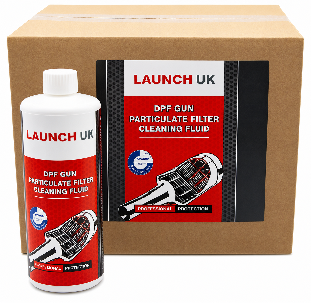 LAUNCH DPF Gun Particulate Filter Cleaning Fluid 1000ml
