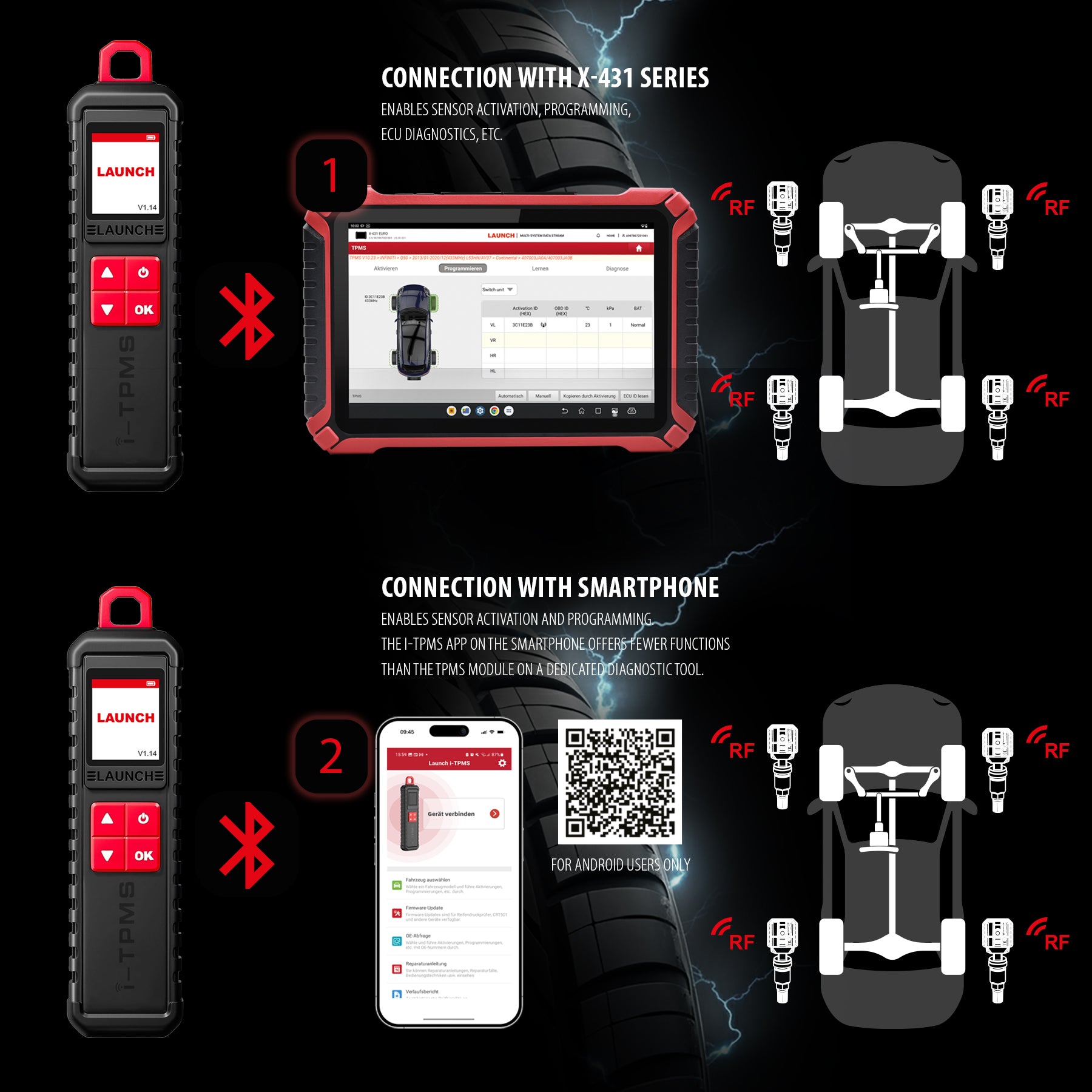 LAUNCH i-TPMS Programming Tool